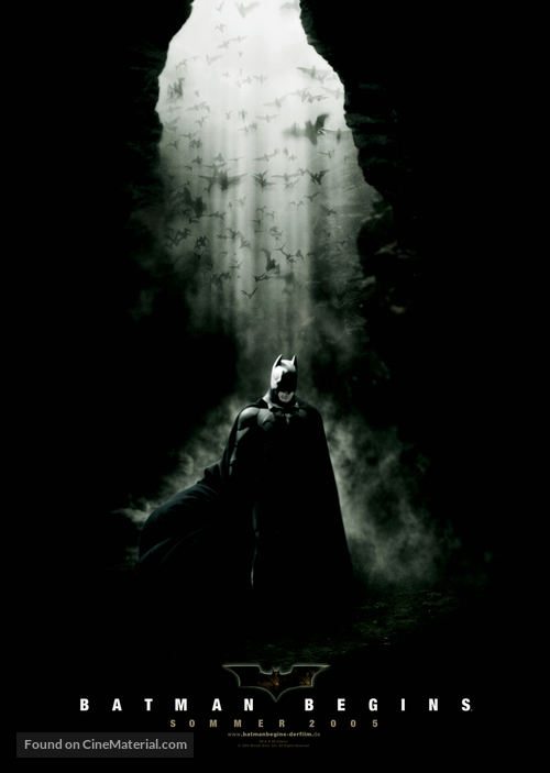 Batman Begins - German Movie Poster