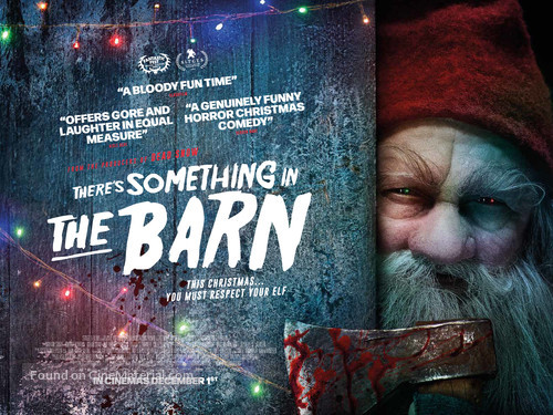 There&#039;s Something in the Barn - British Movie Poster