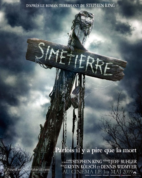 Pet Sematary - French Movie Poster