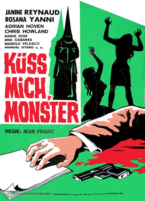 K&uuml;&szlig; mich, Monster - Austrian Movie Poster