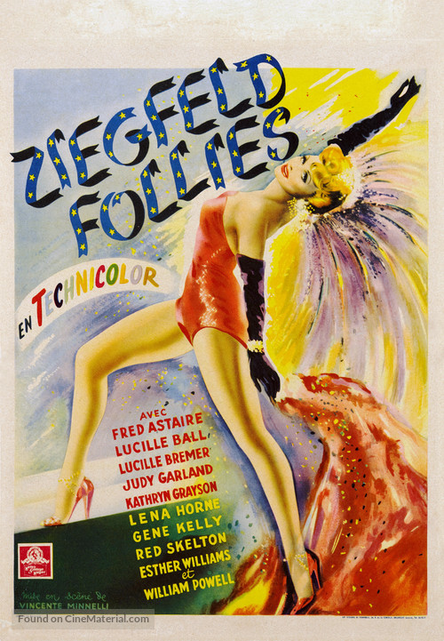Ziegfeld Follies - Belgian Movie Poster