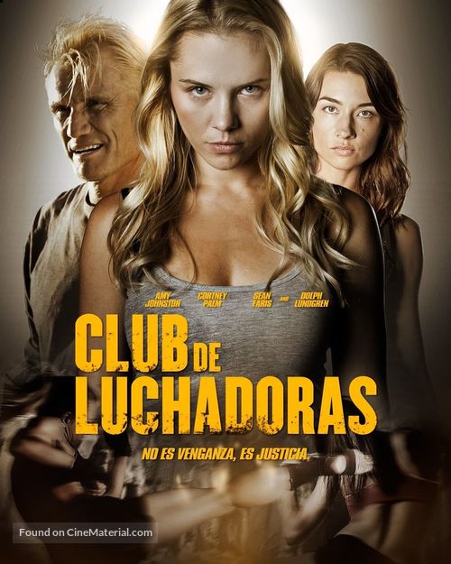 Female Fight Club - Colombian Movie Poster