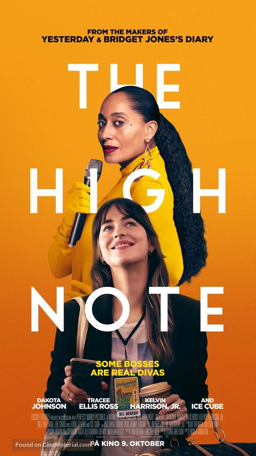 The High Note - Norwegian Movie Poster