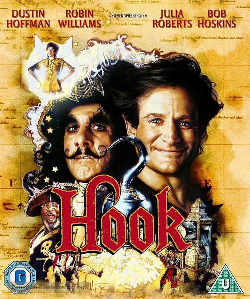 Hook - British Blu-Ray movie cover