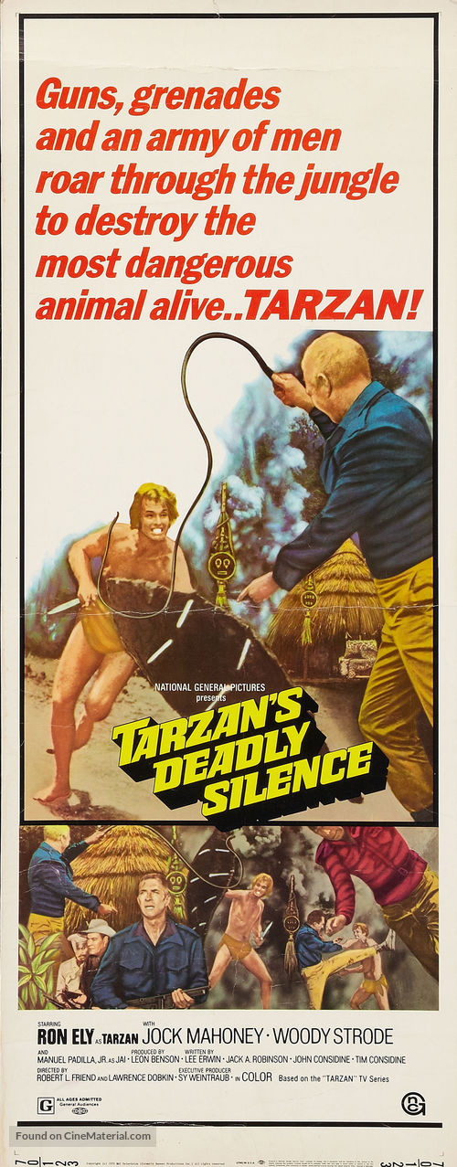 Tarzan&#039;s Deadly Silence - Movie Poster