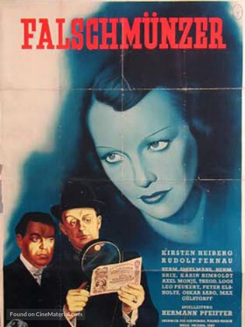 Falschm&uuml;nzer - German Movie Poster