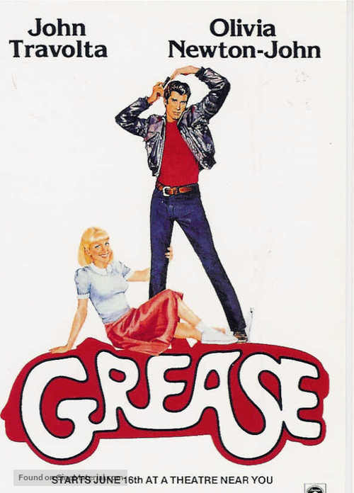 Grease - Spanish Movie Poster