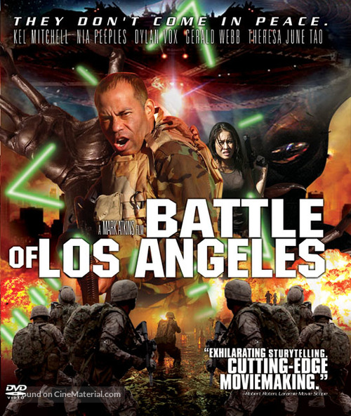 Battle of Los Angeles - Singaporean Movie Cover