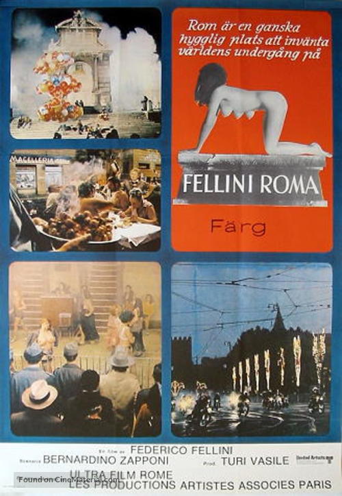 Roma - Swedish Movie Poster