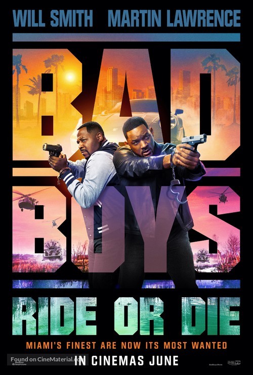 Bad Boys: Ride or Die - British Movie Poster