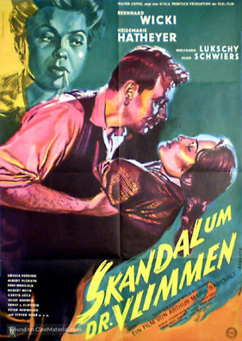 Skandal um Dr. Vlimmen - German Movie Poster