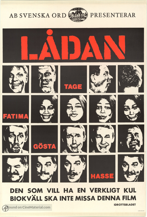 L&aring;dan - Swedish Movie Poster