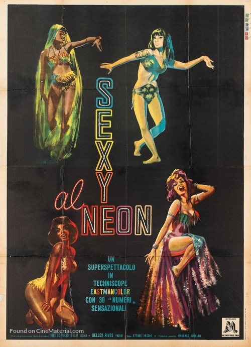 Sexy al neon - Italian Movie Poster