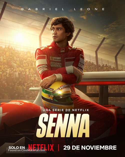 Senna - Spanish Movie Poster