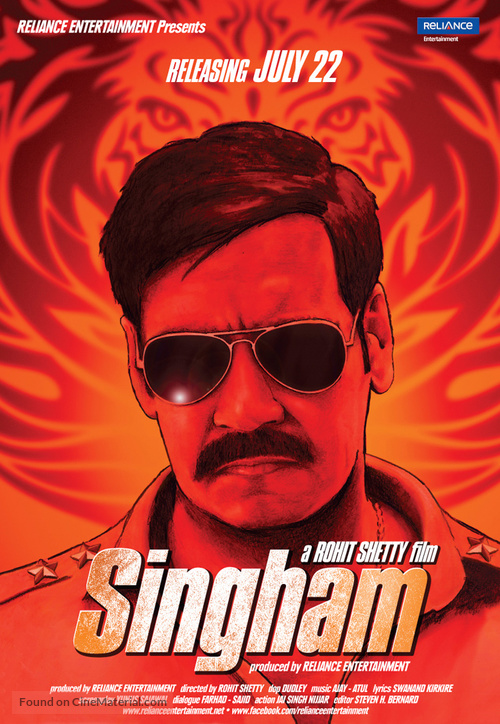 Singham - Indian Movie Poster