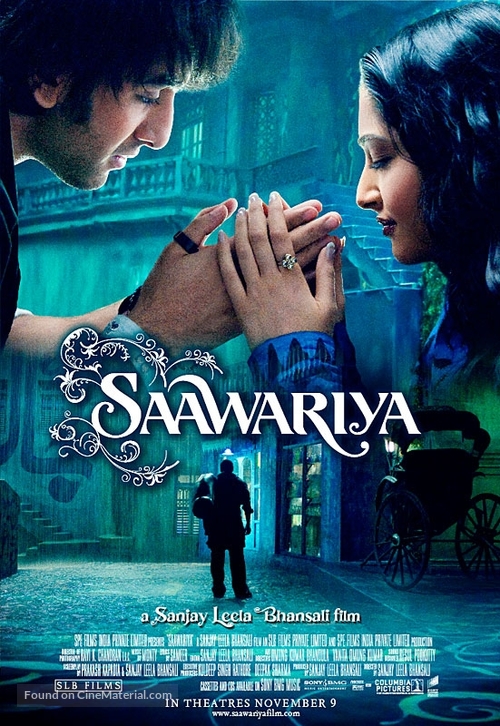 Saawariya - Indian Theatrical movie poster