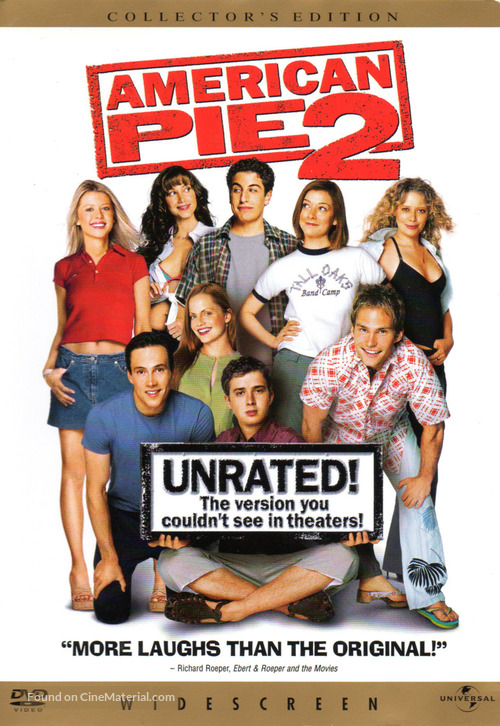 American Pie 2 - DVD movie cover