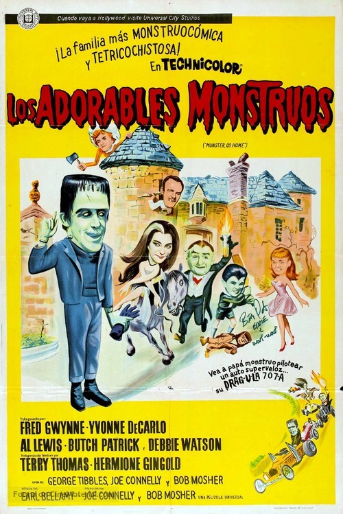 Munster, Go Home - Mexican Movie Poster