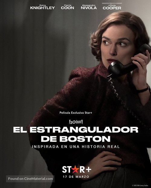 Boston Strangler - Argentinian Movie Poster