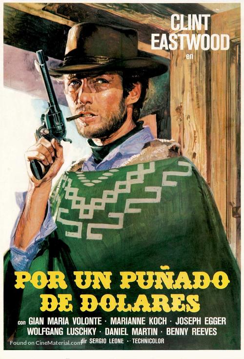 Per un pugno di dollari - Spanish Movie Poster