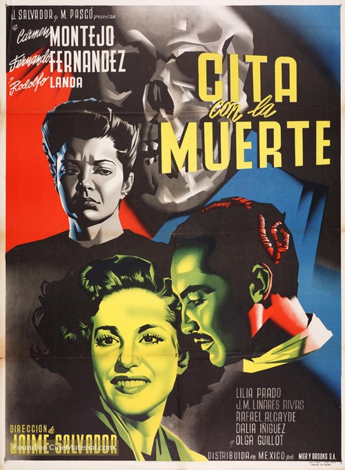 Cita con la muerte - Mexican Movie Poster