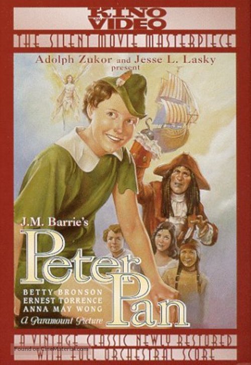 Peter Pan - DVD movie cover