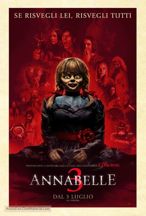 Annabelle Comes Home - Italian Movie Poster