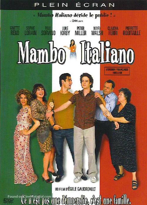 Mambo italiano - French DVD movie cover