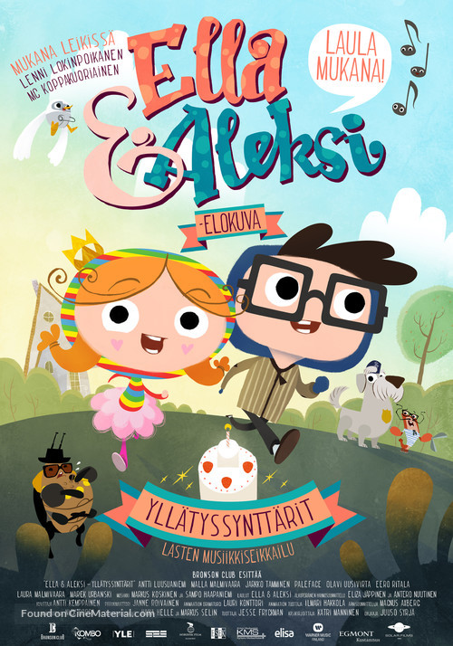 Ella &amp; Aleksi - Yll&auml;tyssyntt&auml;rit - Finnish Movie Poster