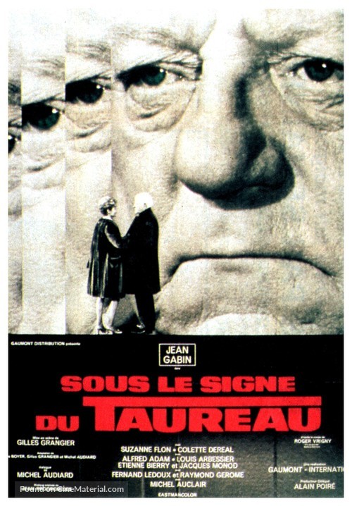 Sous le signe du taureau - French Movie Poster