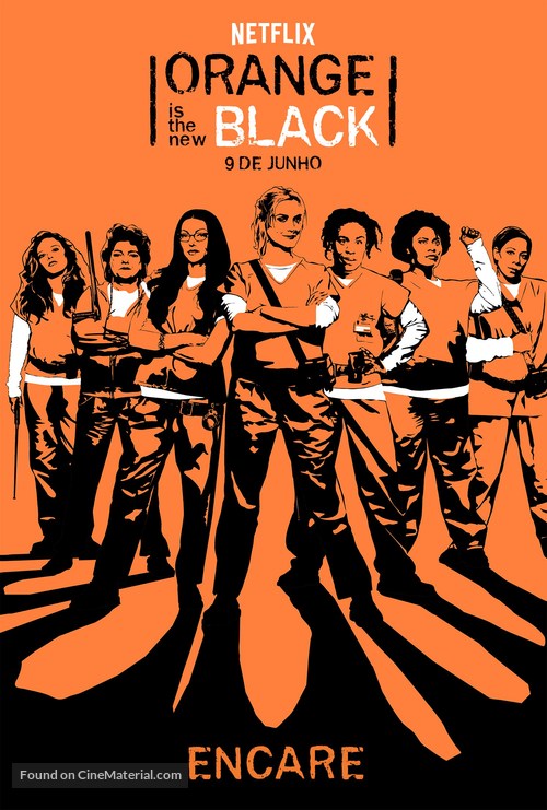 &quot;Orange Is the New Black&quot; - Brazilian Movie Poster