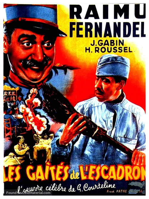 Les gaiet&eacute;s de l&#039;escadron - Belgian Movie Poster