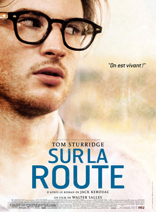 On the Road - French Movie Poster