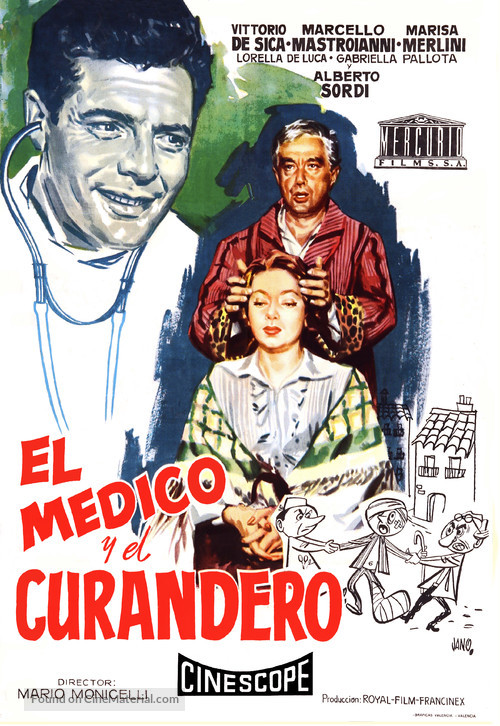 Il medico e lo stregone - Spanish Movie Poster