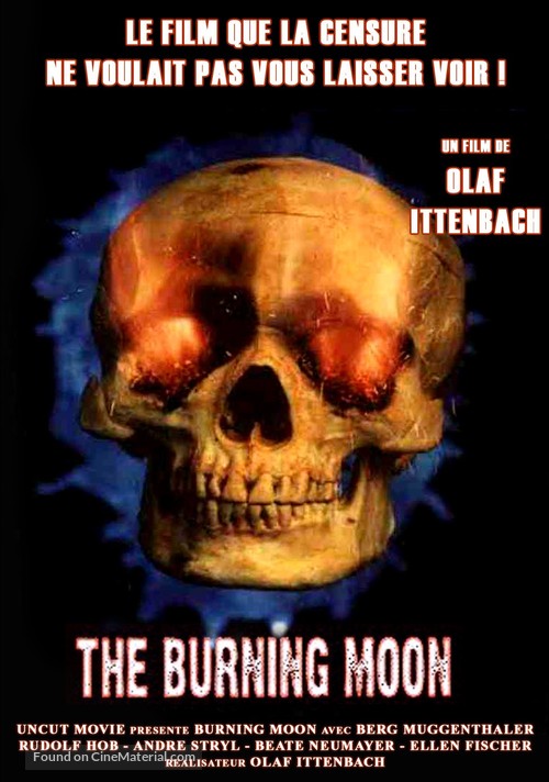 The Burning Moon - French DVD movie cover