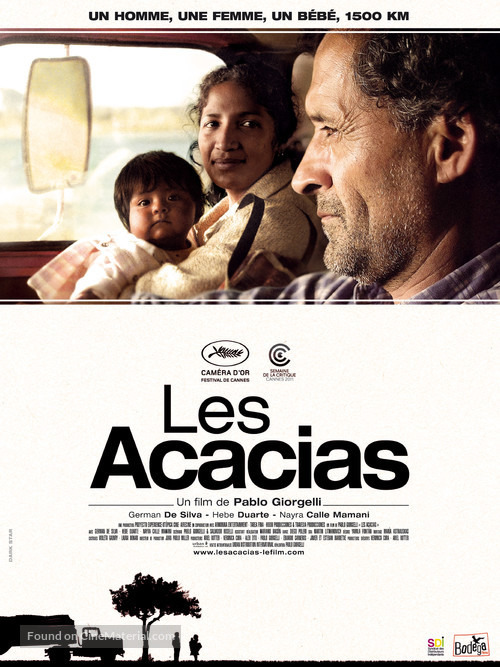 Las acacias - French Movie Poster