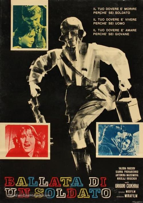 Ballada o soldate - Italian Movie Poster