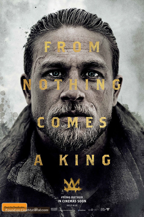 King Arthur: Legend of the Sword - Australian Movie Poster
