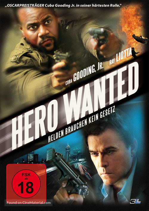 Hero Wanted - German Movie Cover