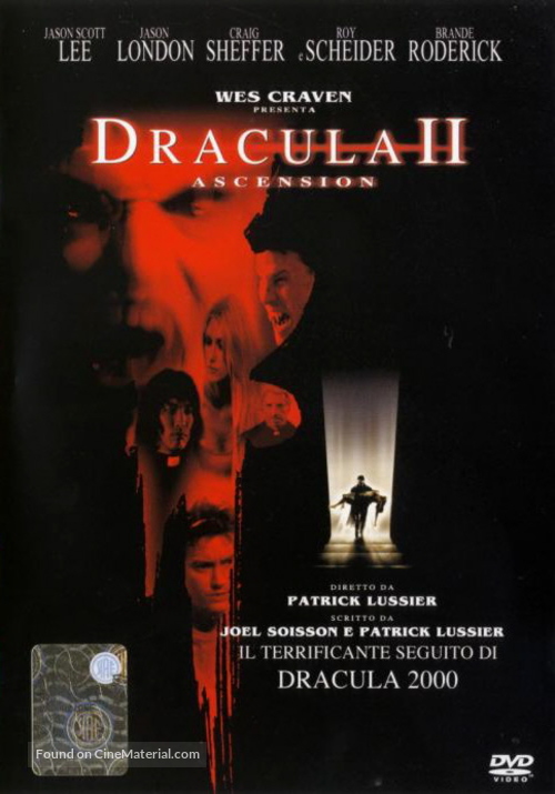 Dracula II: Ascension - Italian DVD movie cover