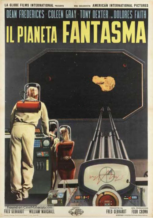 The Phantom Planet - Italian Theatrical movie poster