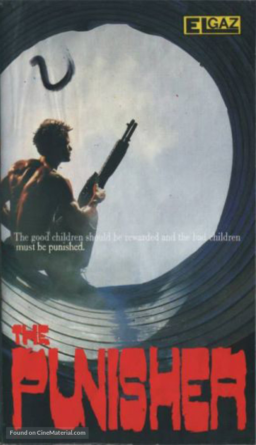 The Punisher - Polish VHS movie cover