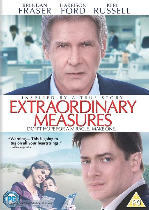 Extraordinary Measures - British DVD movie cover