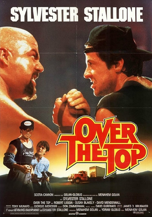 Over The Top - German Movie Poster