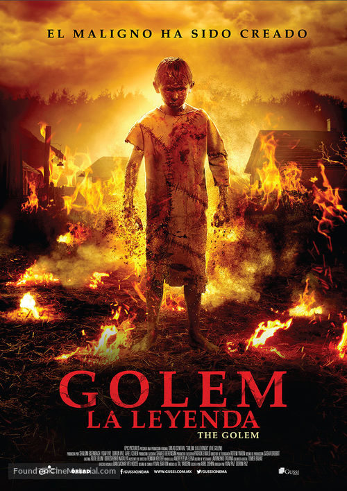 The Golem - Mexican Movie Poster