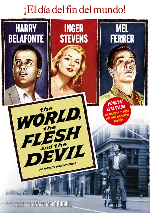 The World, the Flesh and the Devil - Spanish Movie Cover