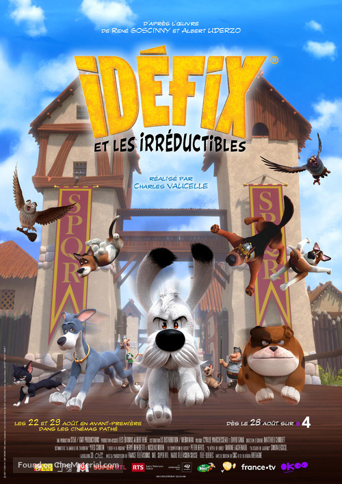 &quot;Id&eacute;fix et les Irr&eacute;ductibles&quot; - French Movie Poster