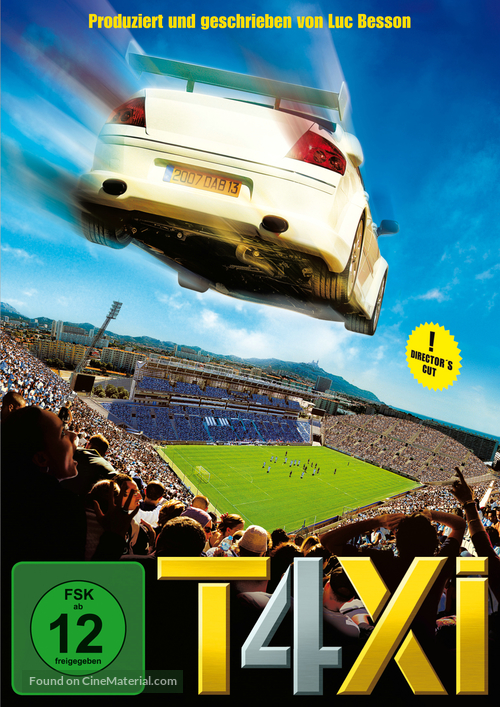 Taxi 4 - German Movie Cover