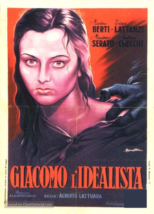 Giacomo l&#039;idealista - Italian Movie Poster