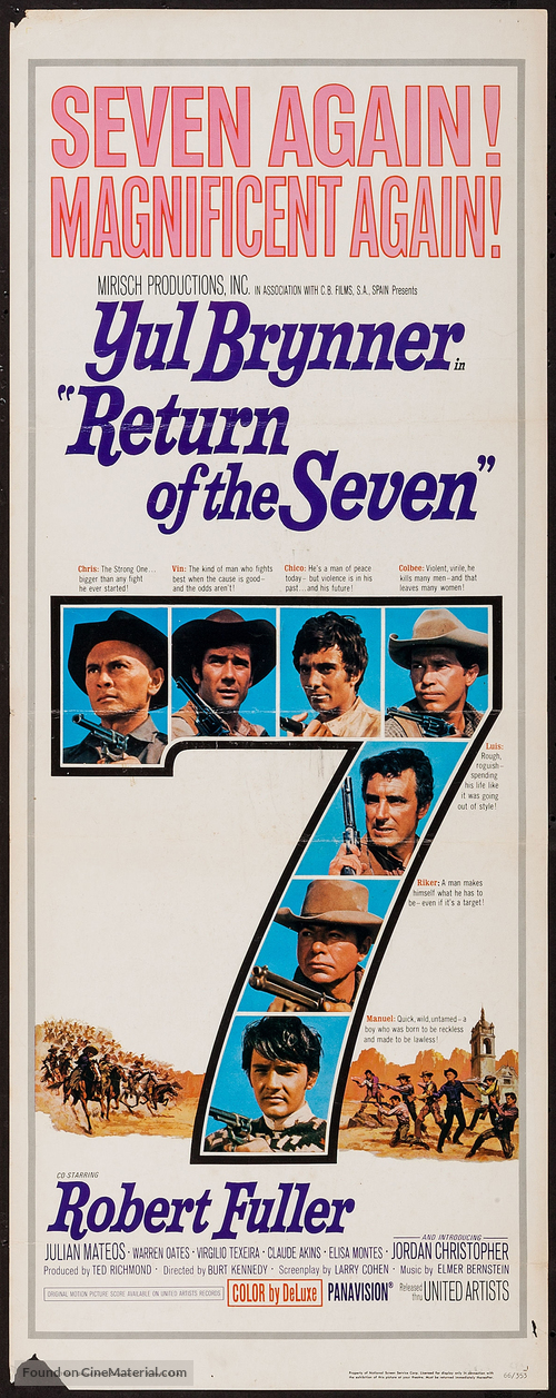 Return of the Seven - Movie Poster